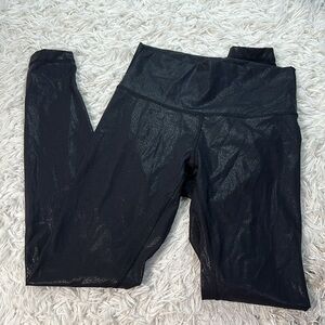 Lululemon Wunder Under High-Rise Tight *Foil 28" Luminosity Foil Print Black